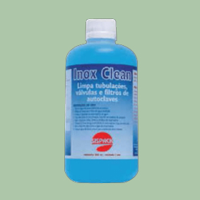 Inox Clean Solucao de limpeza para tubulacoes de autoclave Pró-Olhos